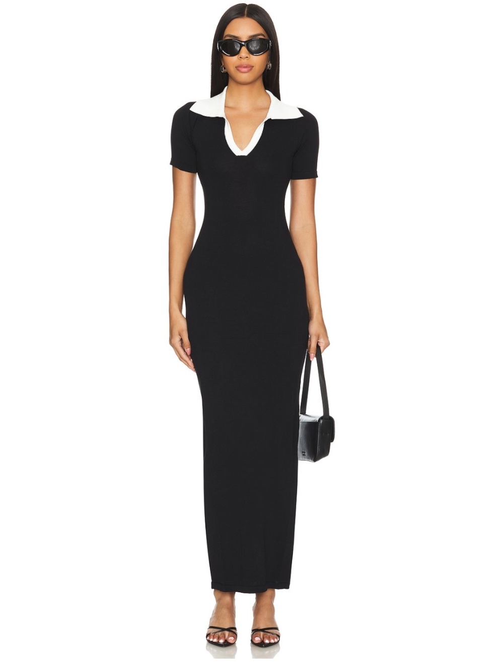 Revolve All The Ways Rava Maxi Dress in Black XS